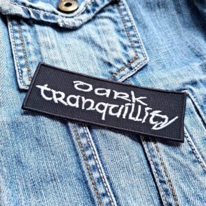 Dark Tranquillity | Swedish Melodic Death Metal | Mikael Stanne | Embroidered Patch Badge Applique Iron on | Trendy | DIY | Decorative | Collectible