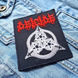 Deicide Band | American Death Metal | Glen Benton | Legion | Embroidered Patch Badge Applique Iron on | Trendy | DIY | Decorative | Collectible
