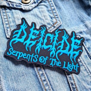 Deicide Band | American Death Metal | Glen Benton | Legion | Embroidered Patch Badge Applique Iron on | Trendy | DIY | Decorative | Collectible