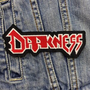 Darkness | Rock And Roll | Heavy Metal | Embroidered Patch Badge Applique Iron on | Trendy | DIY | Decorative | Collectible