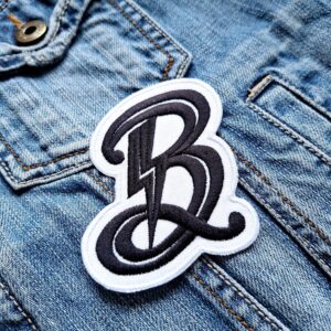 David Bowie | British Rock | Rebel | Ziggy Stardust | Space Oddity | Glam Rock | Iconic | Embroidered Patch Badge Applique Iron on | Trendy | DIY | Decorative | Collectible