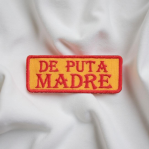 De Puta Madre Patch – Spanish Slang Bold Statement (Iron-On)