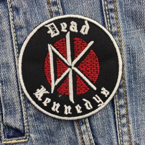 Dead Kennedys | American Punk Rock | Jello Biafra | Fresh Fruit For Rotting Vegetables | Hardcore | Embroidered Patch Badge Applique Iron on | Trendy | DIY | Decorative | Collectible