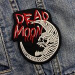 Dead Moon | American Punk Rock | Fred Cole | Garage Rock | Embroidered Patch Badge Applique Iron on | Trendy | DIY | Decorative | Collectible