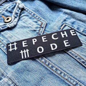 Depeche Mode | British synth-pop | Dave Gahan | Martin Gore | Electronic Rock | Embroidered Patch Badge Applique Iron on | Trendy | DIY | Decorative | Collectible
