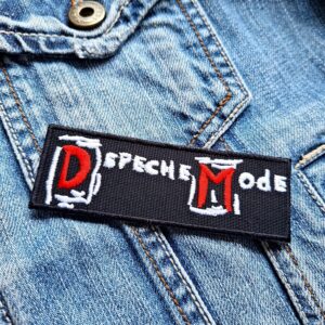 Depeche Mode | British synth-pop | Dave Gahan | Martin Gore | Electronic Rock | Embroidered Patch Badge Applique Iron on | Trendy | DIY | Decorative | Collectible