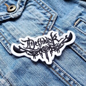 Dethklok | Metalocalypse | Nathan Explosion | Animated Metal | Embroidered Patch Badge Applique Iron on | Trendy | DIY | Decorative | Collectible