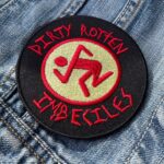 Dirty Rotten Imbeciles | D.R.I. | DRI | American Crossover Thrash | Skate Punk | Embroidered Patch Badge Applique Iron on | Trendy | DIY | Decorative | Collectible