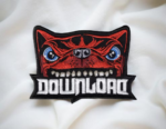 Limited Edition Download Festival Patch – Download Dog Embroidered Design