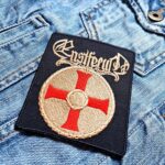Ensiferum | Finnish Folk Metal Band | One Man Army | Viking Themes | Metal band | Viking | Embroidered Patch Badge Applique Iron on | Trendy | DIY | Decorative | Collectible