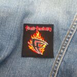 Fear Factory Flaming Logo Patch Iron-On
