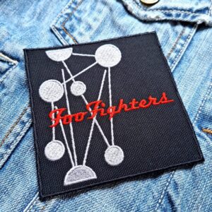 Foo Fighters Atom Design Logo Patch – Iron-On