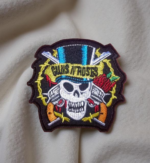 Limited Edition Guns N’ Roses-Inspired Skull & Pistols Patch – Top Hat Design (10cm x 9.6cm)