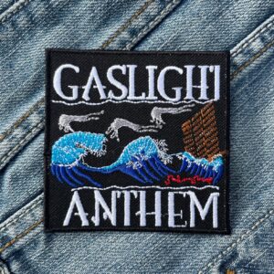 The Gaslight Anthem | American Rock Band | Brian Fallon | Alternative/Indie | Embroidered Patch Badge Applique Iron on | Trendy | DIY | Decorative | Collectible