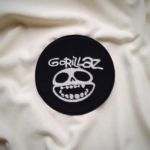 Gorillaz Skull Logo Embroidered Patch – Iron-On