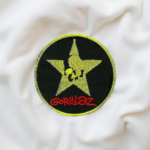Gorillaz Star Logo Embroidered Patch – Iron-On