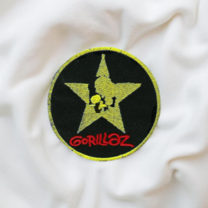 Gorillaz Star Logo Embroidered Patch – Iron-On