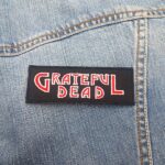 Grateful Dead Classic Logo Rectangle Patch – Iron-On