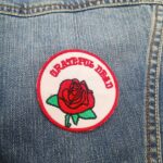 Grateful Dead Rose Circle Patch – Iron-On