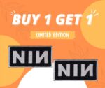 Buy 1 Get 1 - Industrial Rock NIN Logo Patch (Limited Edition)