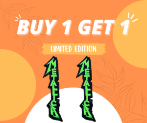 Buy 1 Get 1 - Metal Logo Patch (Limited Edition)
