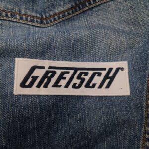Gretsch Logo Embroidered Iron-On Patch