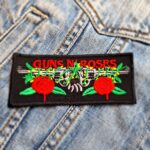 Guns N' Roses Barbed Wire & Roses Logo Patch – Iron-On