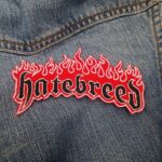 Hatebreed Flame Logo Patch – Iron-On