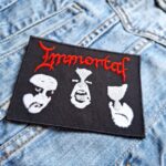 Immortal Band Faces Patch – Iron-On