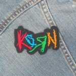 Korn Multicolor Logo Patch – Iron-On