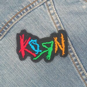 Korn Multicolor Logo Patch – Iron-On