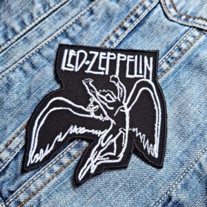 Led Zeppelin Icarus Logo Patch Iron-On