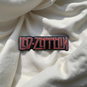 Led Zeppelin Red Logo Cutout Patch Iron-On