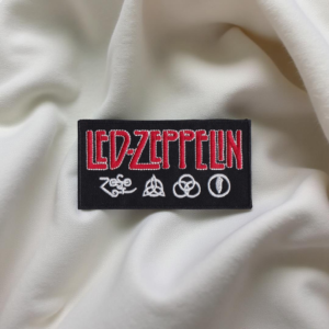 Led Zeppelin Symbols Logo Patch Iron-On