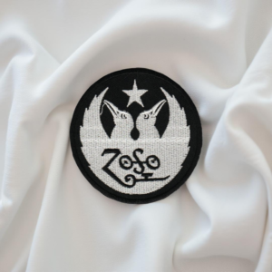 Led Zeppelin Zoso Ravens Crest Patch Iron-On