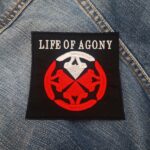 Life of Agony Skull Emblem Embroidered Patch