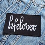 Lifelover | Swedish Black Metal Band | Depressive Rock | Suicidal Themes | Embroidered Patch Badge Applique Iron on | Trendy | DIY | Decorative | Collectible