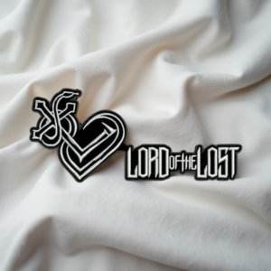Lord of the Lost Logo Heart Patch – Iron-On