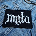 MGLA | Polish Black Metal Band | Polish Extreme Metal Scene | Embroidered Patch Badge Applique Iron on | Trendy | DIY | Decorative | Collectible