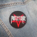 Mötley Crüe Red Pentagram Logo Patch – Iron-On