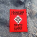 Manowar Sign of the Hammer Patch Iron-On