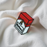 Marlboro Cigarette Box Patch – Iron-On