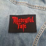 Mercyful Fate Classic Rectangular Logo Patch – Iron-On