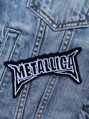 Metallica Logo Claw Font Embroidered Patch Iron-On