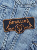 Metallica x San Francisco Giants Est. ’81 Patch Iron-On