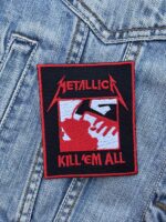 Metallica Kill 'Em All Album Cover Patch Iron-On