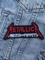 Metallica Master of Puppets Logo Patch Iron-On