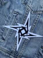 Metallica Ninja Star Logo Embroidered Patch – Iron-On