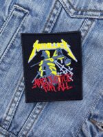 Metallica “...And Justice for All” Album Cover Patch Iron-On