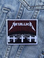 Metallica Master of Puppets Graveyard Embroidered Patch – Iron-On